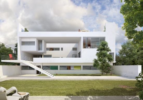 Dionisio González, Le Corbusier, Somewhere Nowhere