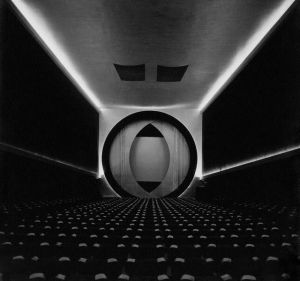 Friedrich Kiesler, Film Guild Cinema, Screen-o-Scope, New York, 1929 (Foto: Ruth Bernhard, Princeton University Art Museum © Trustees of Princeton University)