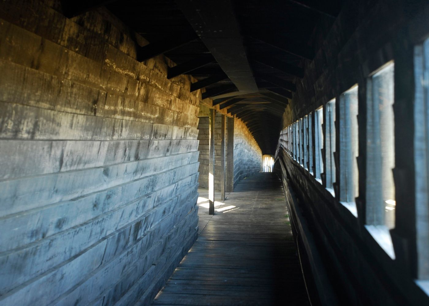 Germán del Sol, Remota Patagonia, 2006, interior materials