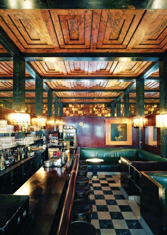 Adolf Loos, American Bar, 1908
