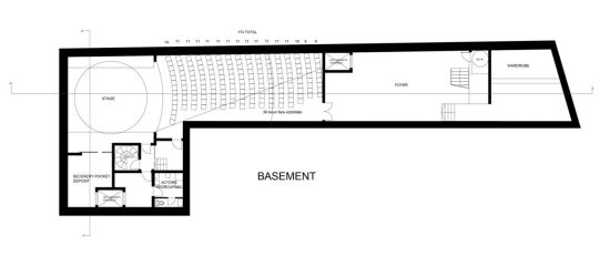 Grundriss Untergeschoss