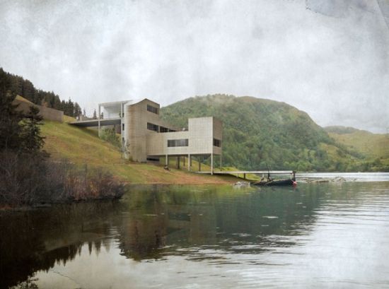 Dionisio González, Le Corbusier, Somewhere Nowhere