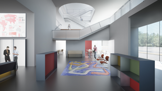 Visualisierung Foyer