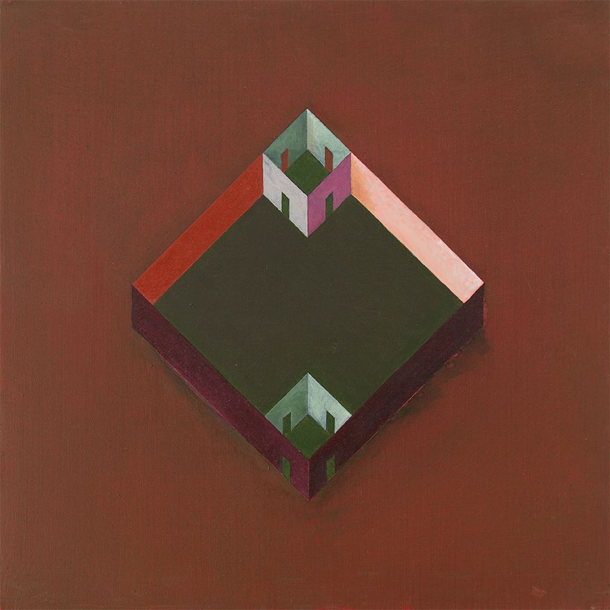 Pezo von Ellrichshausen, 12008121844 (Interior no 03), 2012, oil on canvas, 60 x 60 cm