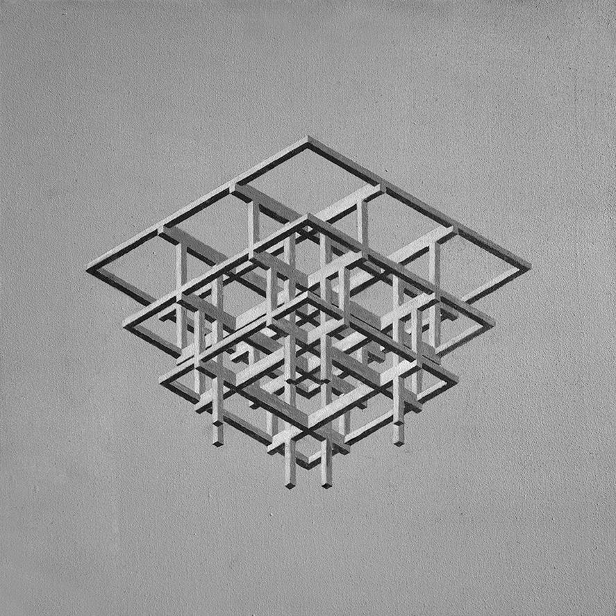 Pezo von Ellrichshausen, Nida (Navidad / Chile, 2015), 2014, oil on canvas, 30 x 30 cm