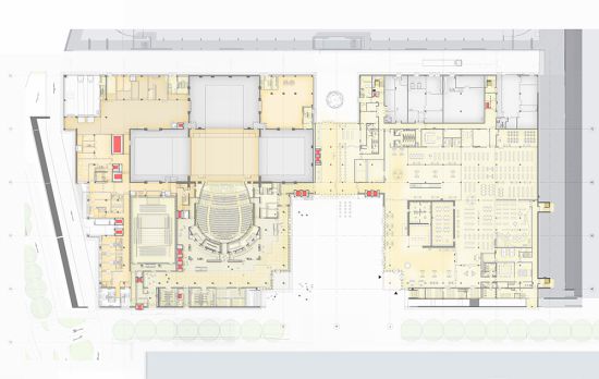 Grundriss: Renzo Piano Building Workshop