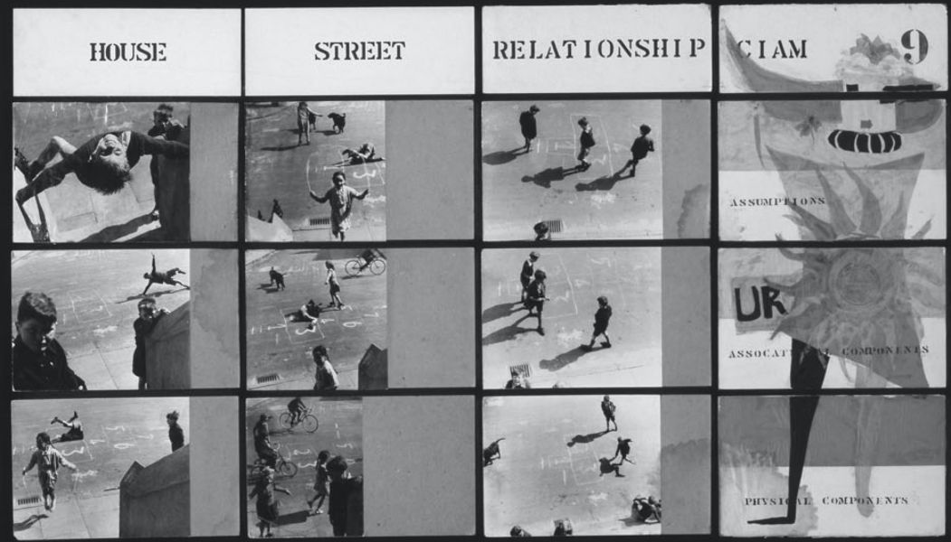 Alison and Peter Smithson, Urban Re-identification Grid, presented at the 9th CIAM in Aix-en-Provence in 1953. © Smithson Family Collection