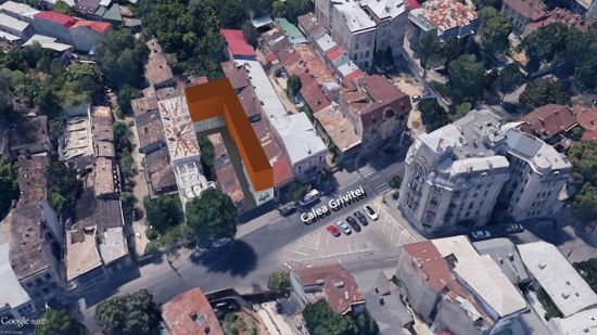 Chris Simion-Mercurian, Asociatia Culturala Grivita 53, Projekt für ein Theater in Bukarest