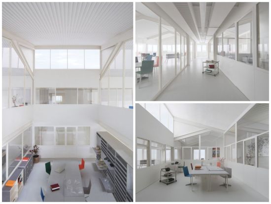 Mögliche Strukturierung der Innenräume