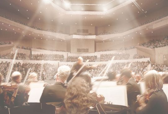 So wollen Wulf Architekten den Konzertsaal künftig.