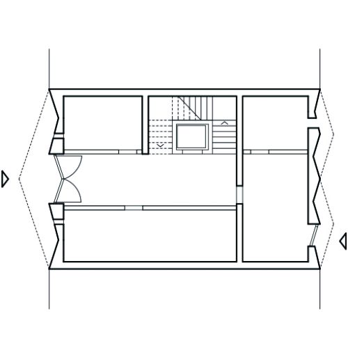 Weinmiller Architekten, Grundriss Erdgeschoss
