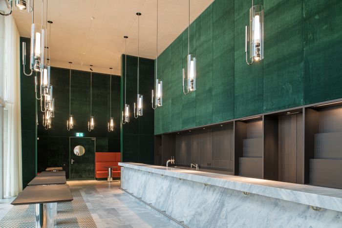 Die Bar soll ein Treffpunkt werden – unabhängig vom Museumsbesuch. (Foto: Juliet Haller © Amt für Städtebau, Zürich)