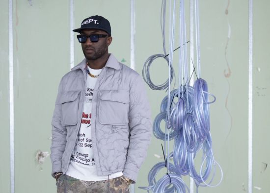 Portrait von Virgil Abloh (Foto: Julien Lanoo © Vitra)